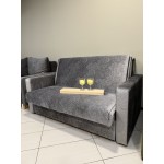 Dīvāns "Maija" 140 - uz priekšu izvelkams dīvāns ar atsperu blokiem Ogrē, Ogres mēbeles, mēbeles Ogrē